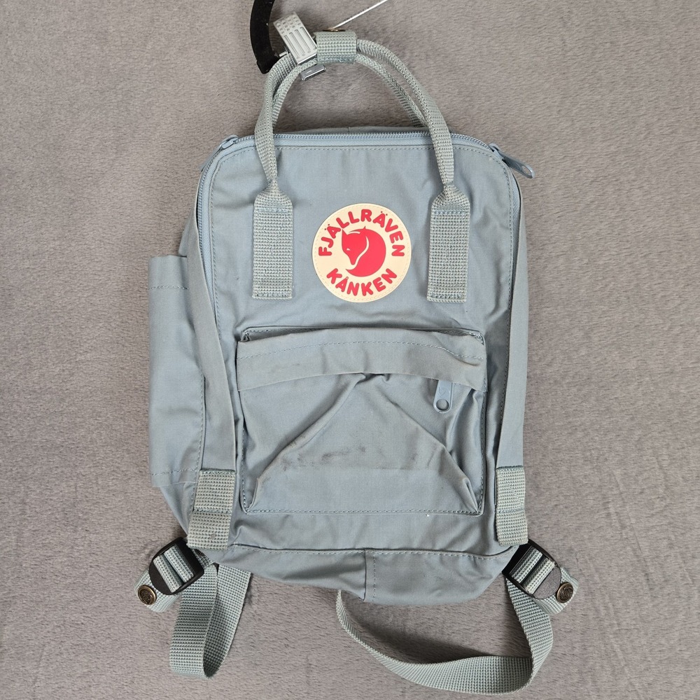 Fjallraven Kanken Mini Backpack Daypack Blue with Seat Pad (Model 23561)